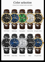 POEDAGAR 615 Men's Luxury Quartz Watch