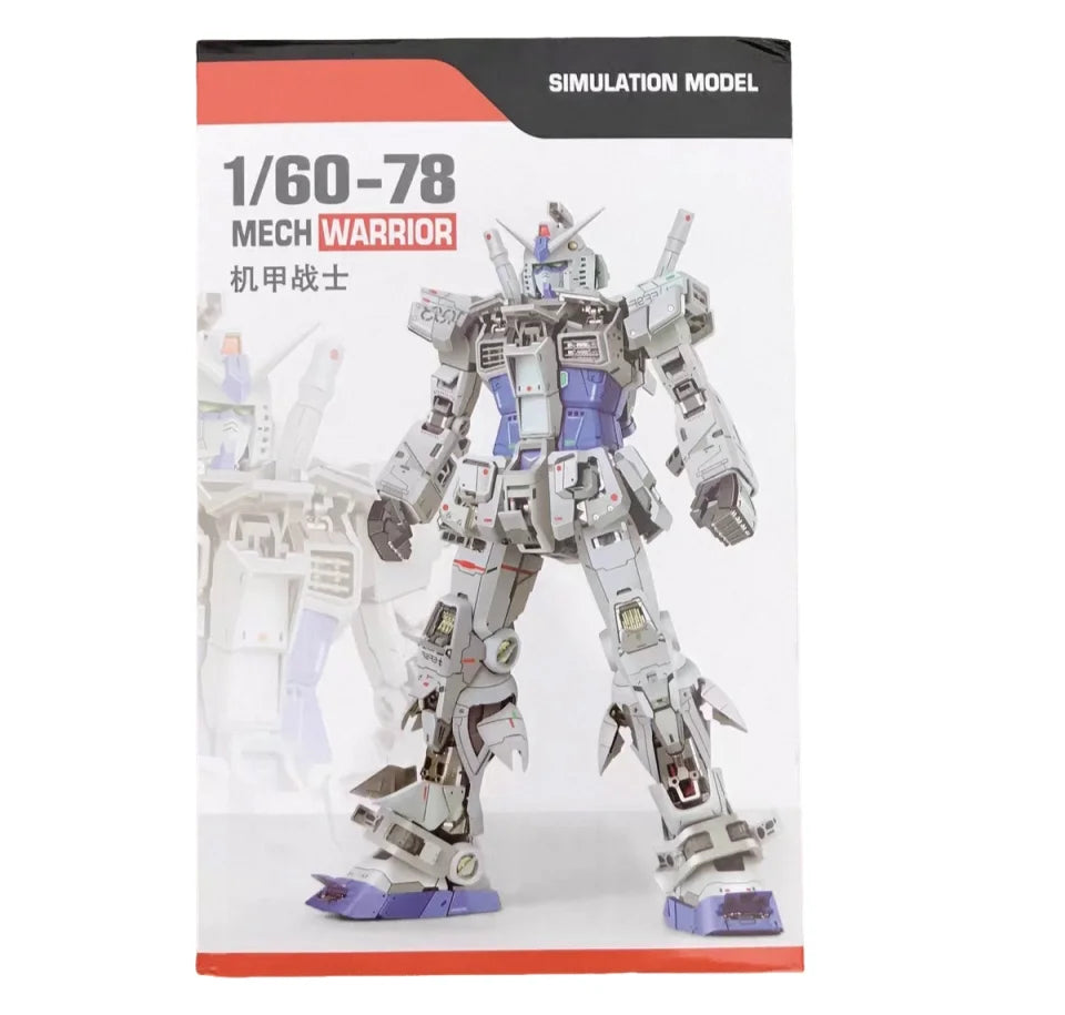 【IN STOCK】1/60 PGU 2.0 RX-78-2 High-Precision Framework Assembly Action Figure Doll Model Kit Figure Collection Toy Holiday Gift