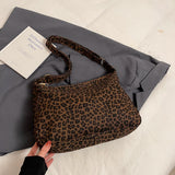 Women's Leopard Print Shoulder Bag – Large Capacity Crossbody