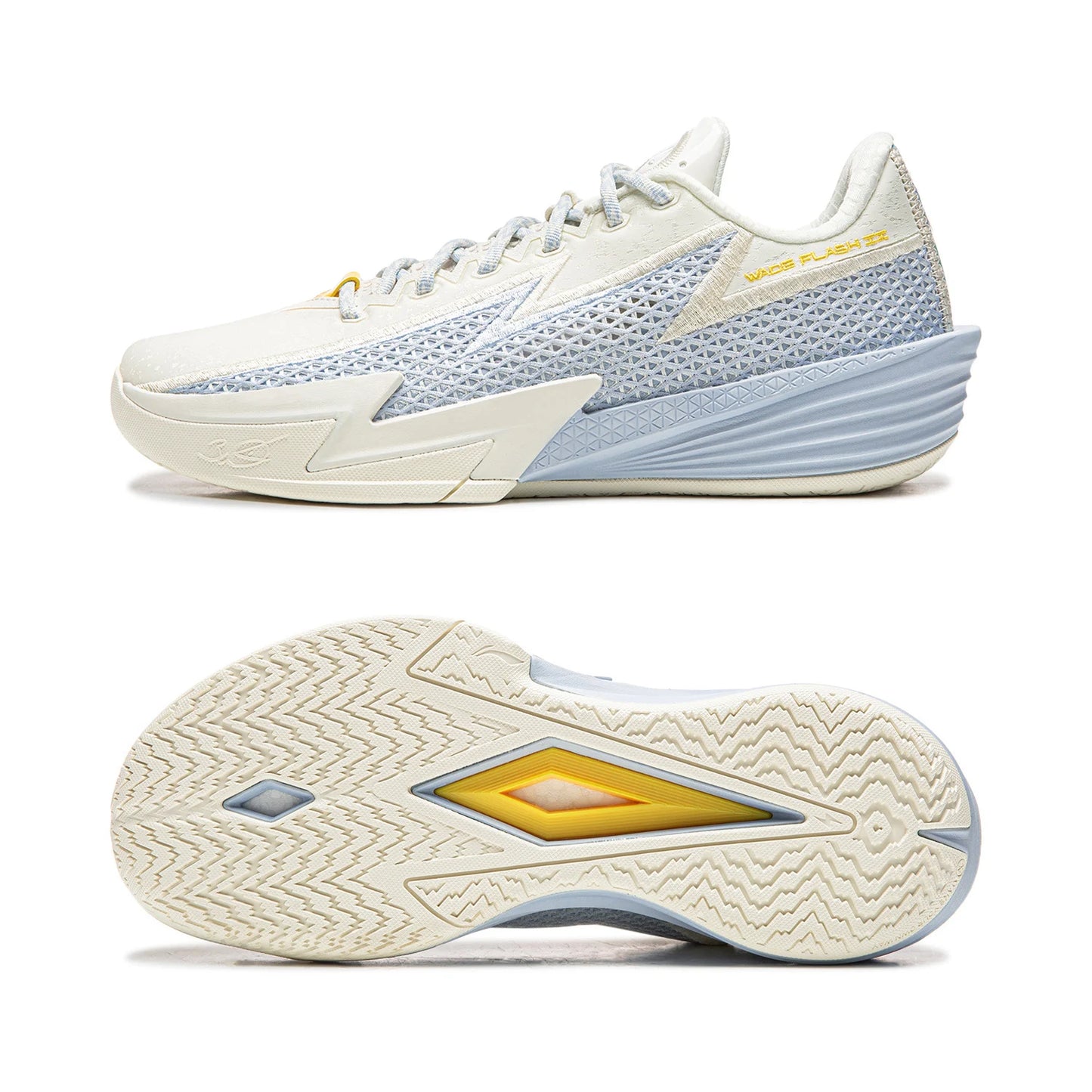 Li-Ning Men's WADE FLASH 2 On Court Basketball Shoes BOOM Cushioning Breathable LiNing Stable Sneaker ABPV013
