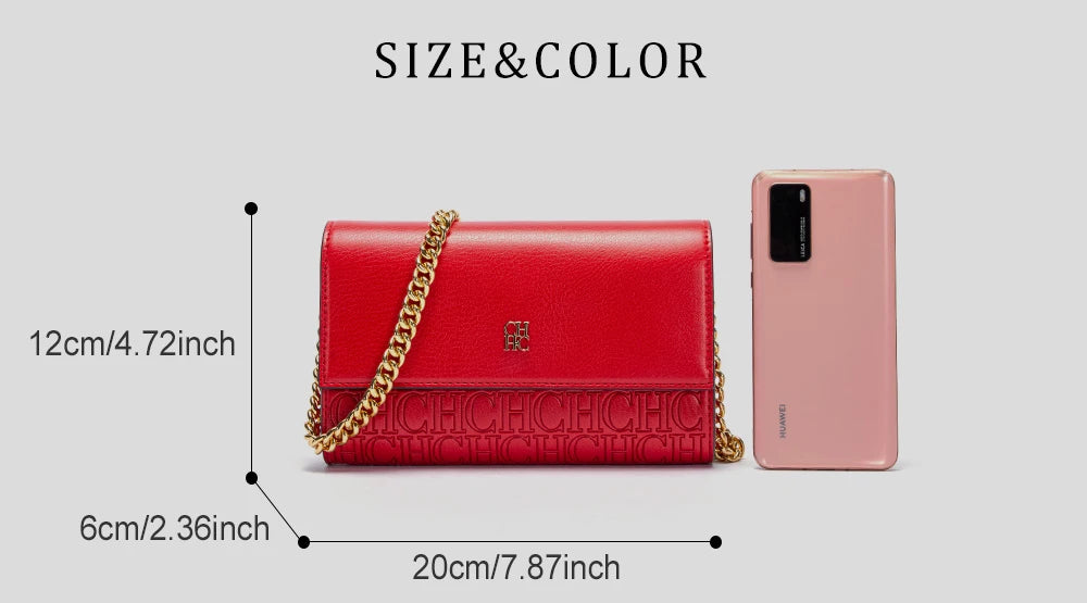 Luxury Letter Print Sequin Crossbody Bag