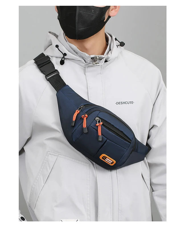 Mobile Waist Bag For Both Men And Women Multifunctional Large Capacity Anti Splash Business Wear-resistant Construction Site