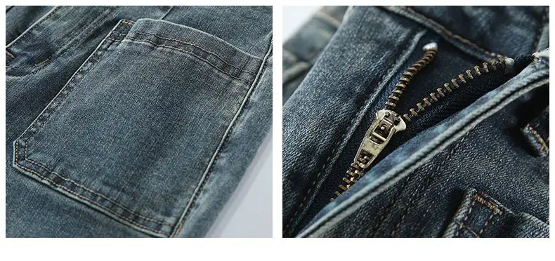 Women's High-Waist Stretch Bootcut Jeans