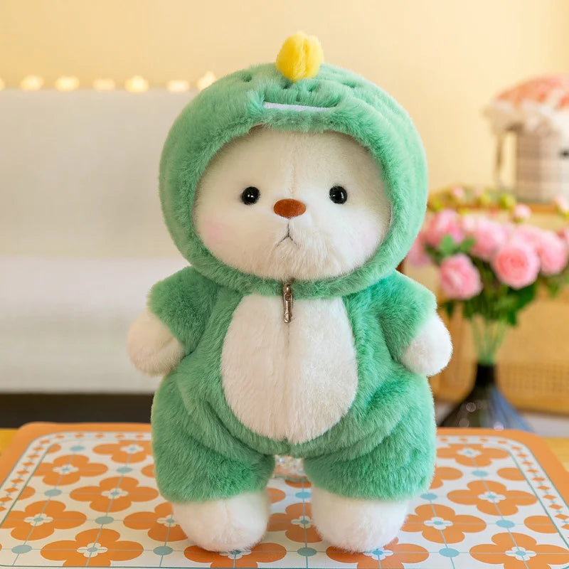 Kawaii Teddy Bear Plush – Soft Stuffed Animal Gift