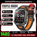 2026 Military-Grade Outdoor Sports Smartwatch 1400mAh
