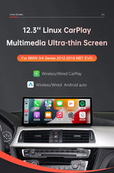 12.3" BMW F30/F36 CarPlay & Android Auto Screen Upgrade