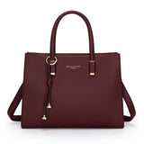 Genuine Brand Top Quality Leather Handbag Women's Tote Messenger Sac Designer Large Capacity 3 Levels Shoulder Crossbody Bags