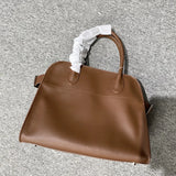 Genuine Leather The Tote Bags For Women Luxury Designer Handbag Purses 2024 New In First Layer Cowhide Large Top Handle Shoulder