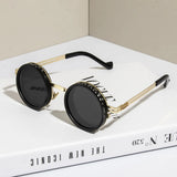 New Adjustable 1-9 Sunglasses Punk Polarized Sun Glasses Men Women Round ND Filter Lenses Retro Fishing Eyeglasses Shades