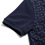 Men's Cotton Polo Shirt – Short Sleeve Patchwork Tee