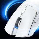 Lightweight ATTACK SHARK R1 Wireless Gaming Mouse Tri Mode 2.4G Bluetooth Wired RGB Ergonomic Programmable Mice For Laptop PC