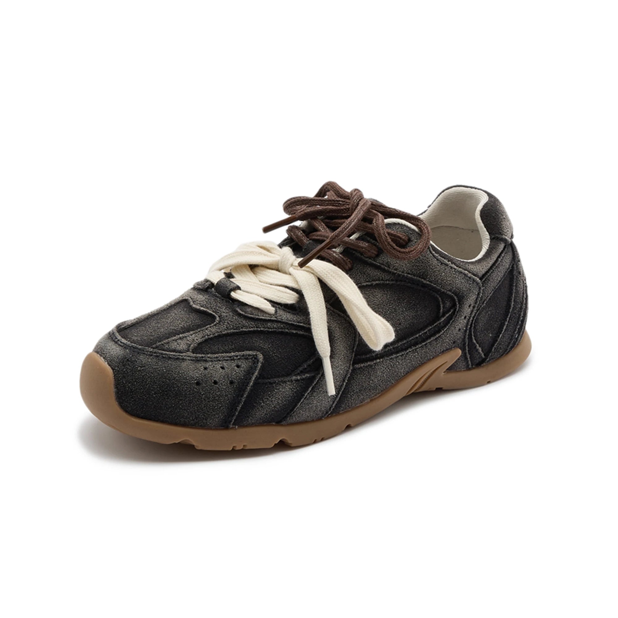 AIYUQI Women's Flat Sneakers – Genuine Leather, Non-Slip