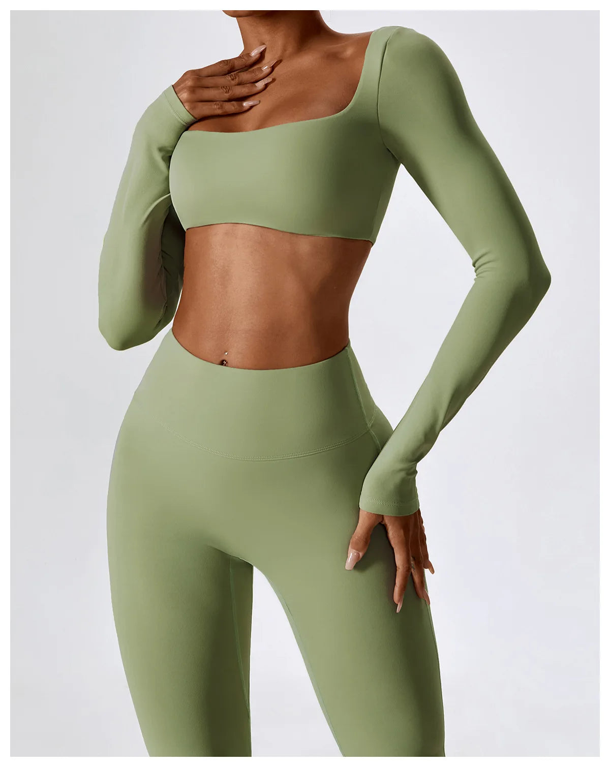 Seamless 2-Piece Yoga & Fitness Set