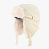 Winter Aviator Hat with Faux Fur Trim
