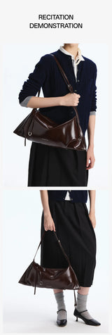 Amazing Song Donut Dumpling Bag Retro Suede Large Capacity Fashionable Bag