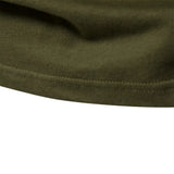 Men's Premium  Cotton Long Sleeve Patchwork T-Shirt