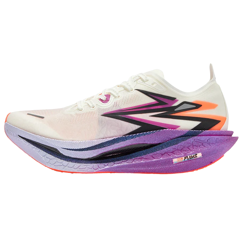 361 Degrees Flame 4.0 Men Running Shoes New Carbon Plate Racing Marathon Stable Rebound Traction Jogging Male Sneakers 672512205