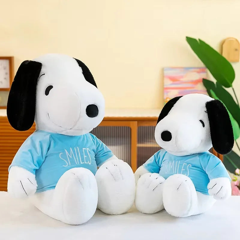 35cm Kawaii Snoopy Plush Toy – Soft White Dog Stuffed Pillow for Kids & Gifts