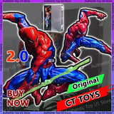 Authentic Ct Toys Amazing Yamaguchi Spider-Man 2.0 Figure - Agent Venom Anime Model, Customized Collectible Gift