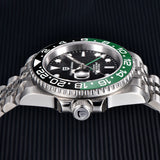 PAGANI DESIGN 40mm Automatic GMT Wristwatch Stainless Steel Waterproof Men Watch Top Brand Mechanical sports Watches Men PD-1662