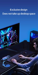 Professional Wired Condenser conference Microphone gooseneck desktop High voice quality Mic Computer Gaming USB Microphone
