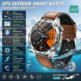 GUHUAVMI TANK Y102 GPS Smart Watch | 3ATM