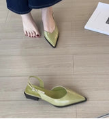 Women’s Pointed Toe Slingback Wedge Sandals