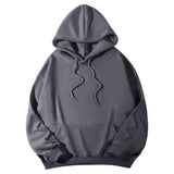 Autumn Winter Fleece Hoodies Fashion Casual Sweatshirts Men Women Harajuku Warm Oversized Pullovers 11 Colors Hip Hop Streetwear