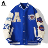 Retro Campus Letterman Jacket