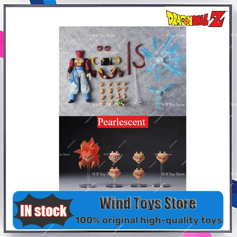 IN STOCK KAMIONE Dragon Ball Super Saiyan IV Gogeta A/B SSJ4 The Strongest Fusion Anime Collectible Action Figure Gift