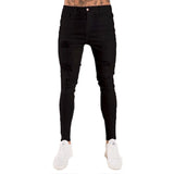 Men’s Ripped Stretch Denim Jeans