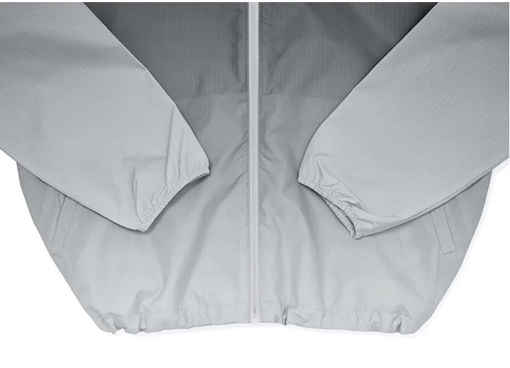 Men’s Lightweight Printed Zip-Up Hoodie