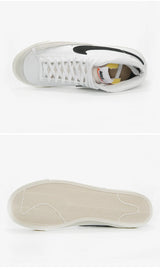 Nike Official Authentic BLAZER MID '77 Men's and Women's Casual Comfortable Sneakers BQ6806-100