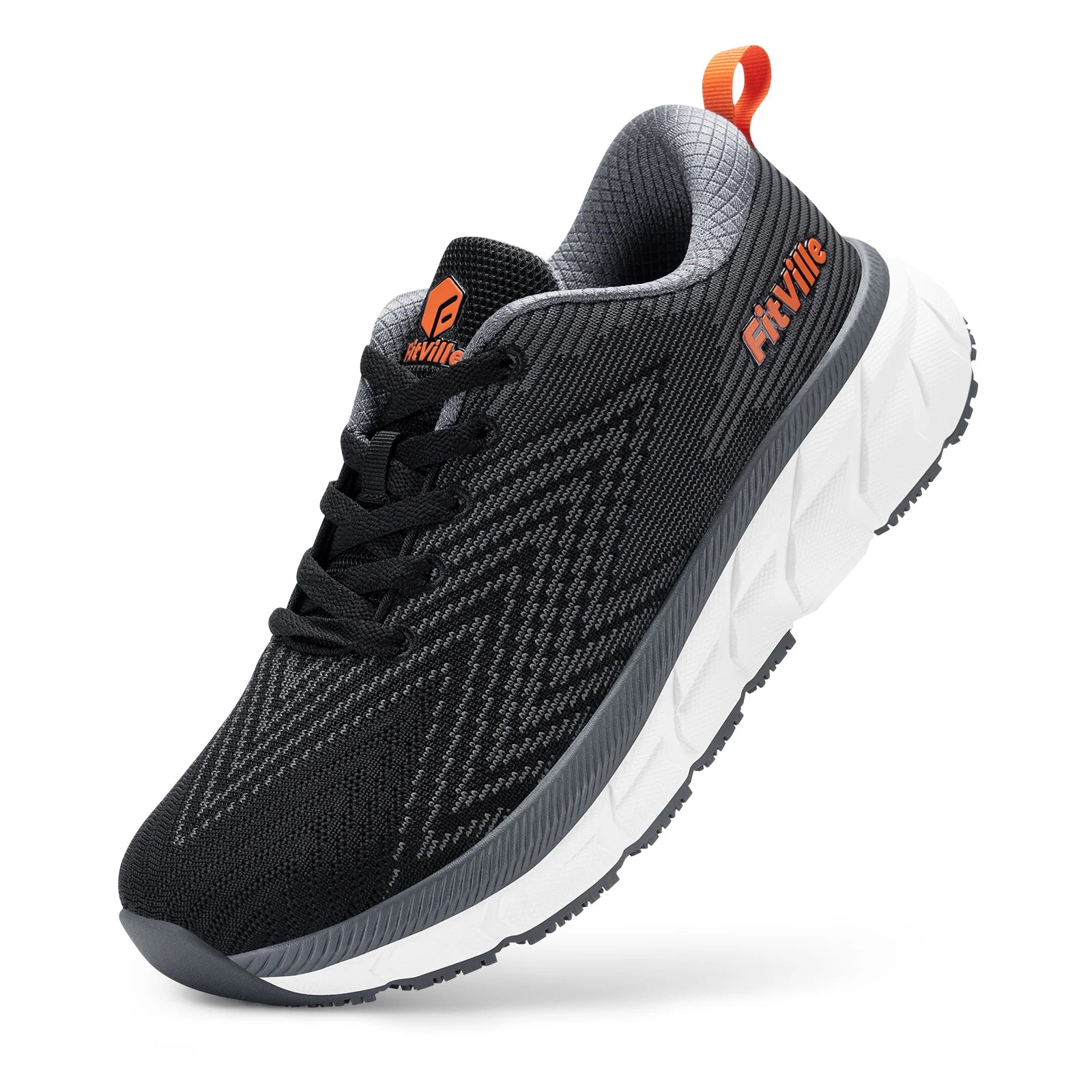 FitVille Wide Toe Box Running Shoes for Men | FlowCore V2
