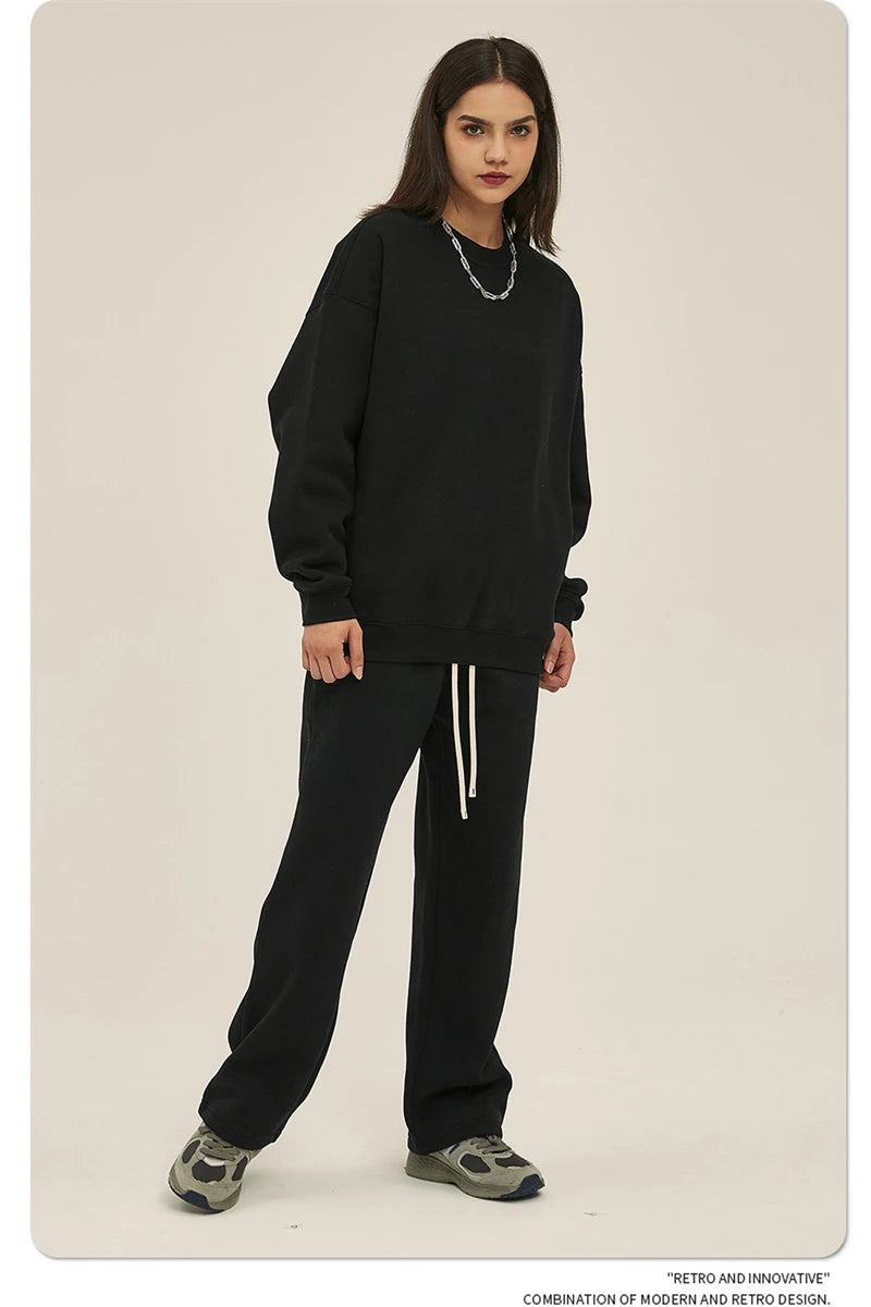 Men's 350gsm Fleece Crewneck Sweatshirt