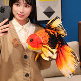 Goldfish  Lucky Koi Animals Plush Toys  Goldfish Cartoon Sift Dolls Kids Birthday Gifts Decor Throw Pillow Home Decor