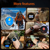 GUHUAVMI AK95 Pro Smartwatch – AMOLED, GPS & Flashlight
