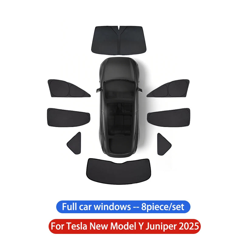 Tesla Model Y Juniper 2025 Premium Sun Shade Kit