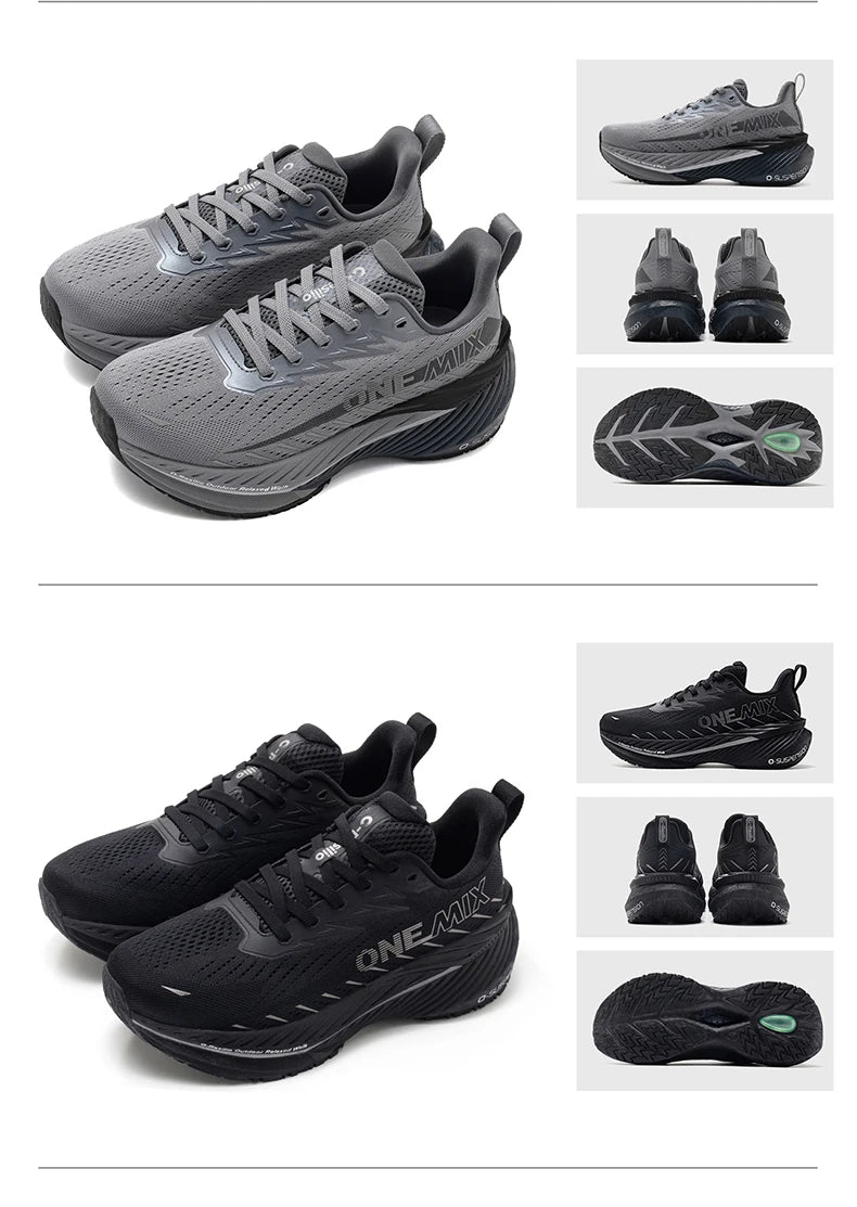 ONEMIX Cross Country Shoes Non-Slip Male Sneakers Outdoor Sport Walking Jogging Shoes for Men High Quality Trail Running Shoes