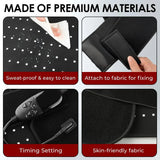 210 LEDs Red Infrared Light Therapy Pad Beauty Devices For Face,Body Back Knee Hands Feet Relief Portable 660nm 850nm Heat Pad