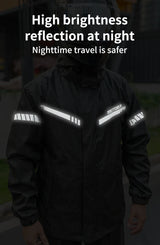 Motor Air Motorcycle Raincoat – 2-Piece Riding Suit