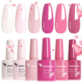VENALISA 6-Piece Winter Gel Polish Set – HEMA & TPO Free