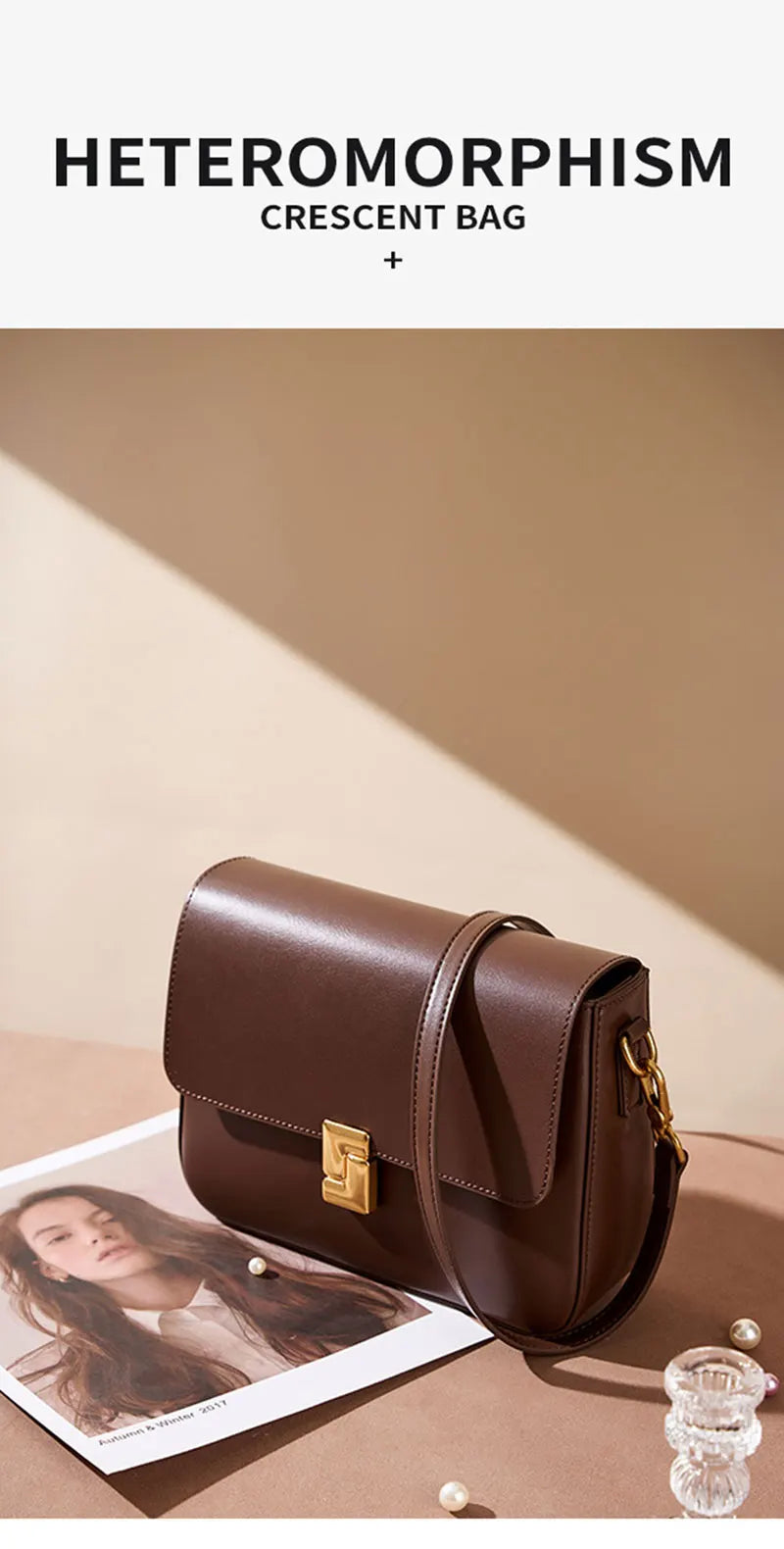 100% Genuine Leather Women's Shoulder Bag High Quality Luxury Designer Crossbody Bags Fashion Cowhide Female Handbags