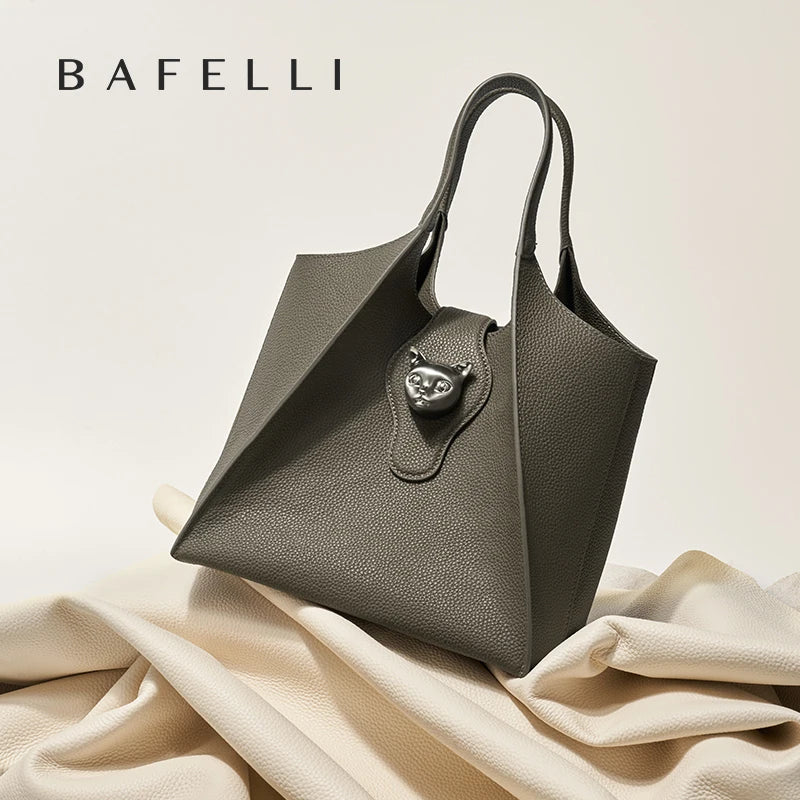 Bafelli Genuine Leather Tote Bag for Women | 2026