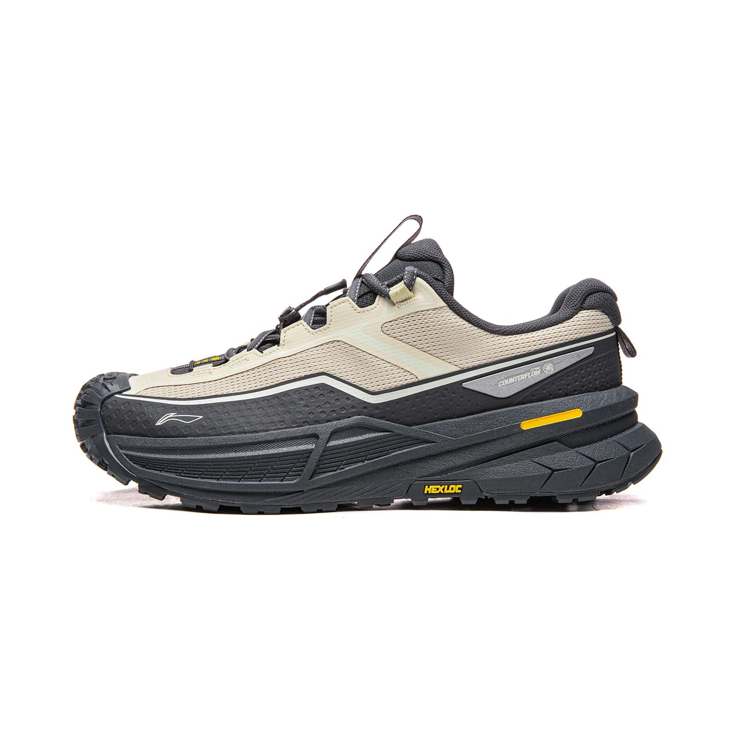 Li-Ning Unisex AXC RUSH 2 Outdoor Hiking Shoes BOOM Cushion Lightweight Springy Stable LiNing Anti-slip Sneakers AHTW003