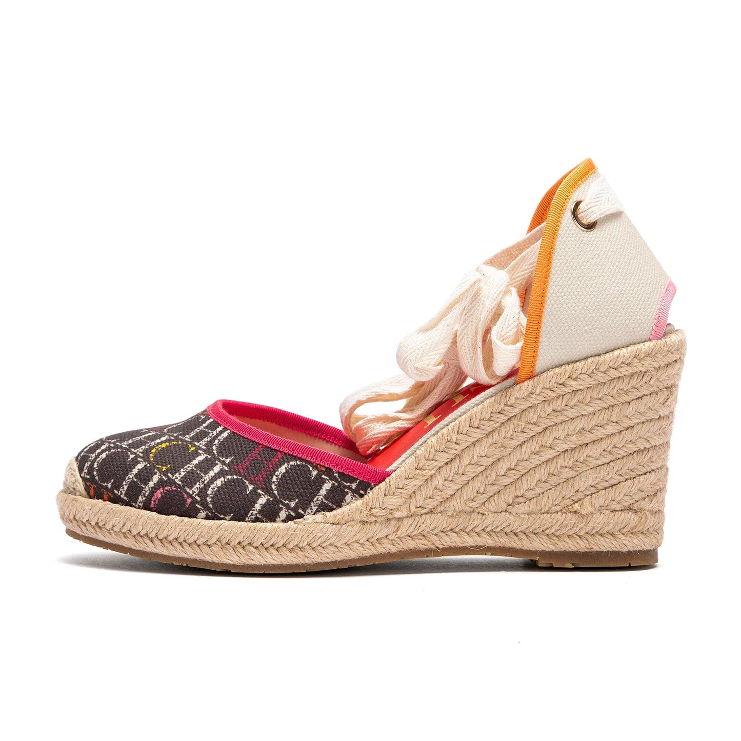 Women's Espadrille Wedge Sandals – Ankle Strap Lace-Up