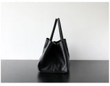 Motingsome Luxury Niche First-layer Cowhide Tote Bag Woman Large Capacity Shoulder Underarm Bag Casual Tote Big Handbag 2025 New