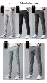 Men's Lightweight Stretch Slim-Fit Pants