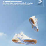 361 Degrees BIG3 6.0 Men's Basketball Sports Shoes Wear-Resistant Non-Slip Combat Breathable Rebound Sneakers Male 672521121