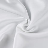 Linad White Satin Layered Lace Mini Skirt